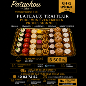 Plateau 40 patisseries variées