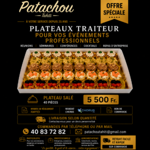 Plateau 40 petits fours variés